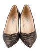 Jimmy Choo Embossed Leather Pumps