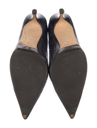 Jimmy Choo Snakeskin Animal Print Pumps