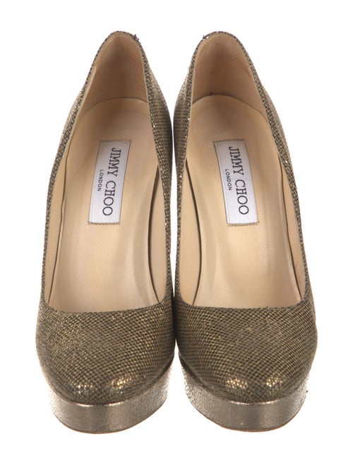 Jimmy Choo Glitter Pumps