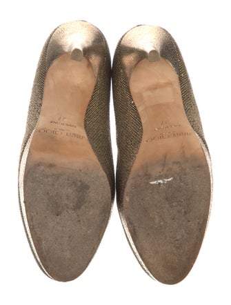 Jimmy Choo Glitter Pumps