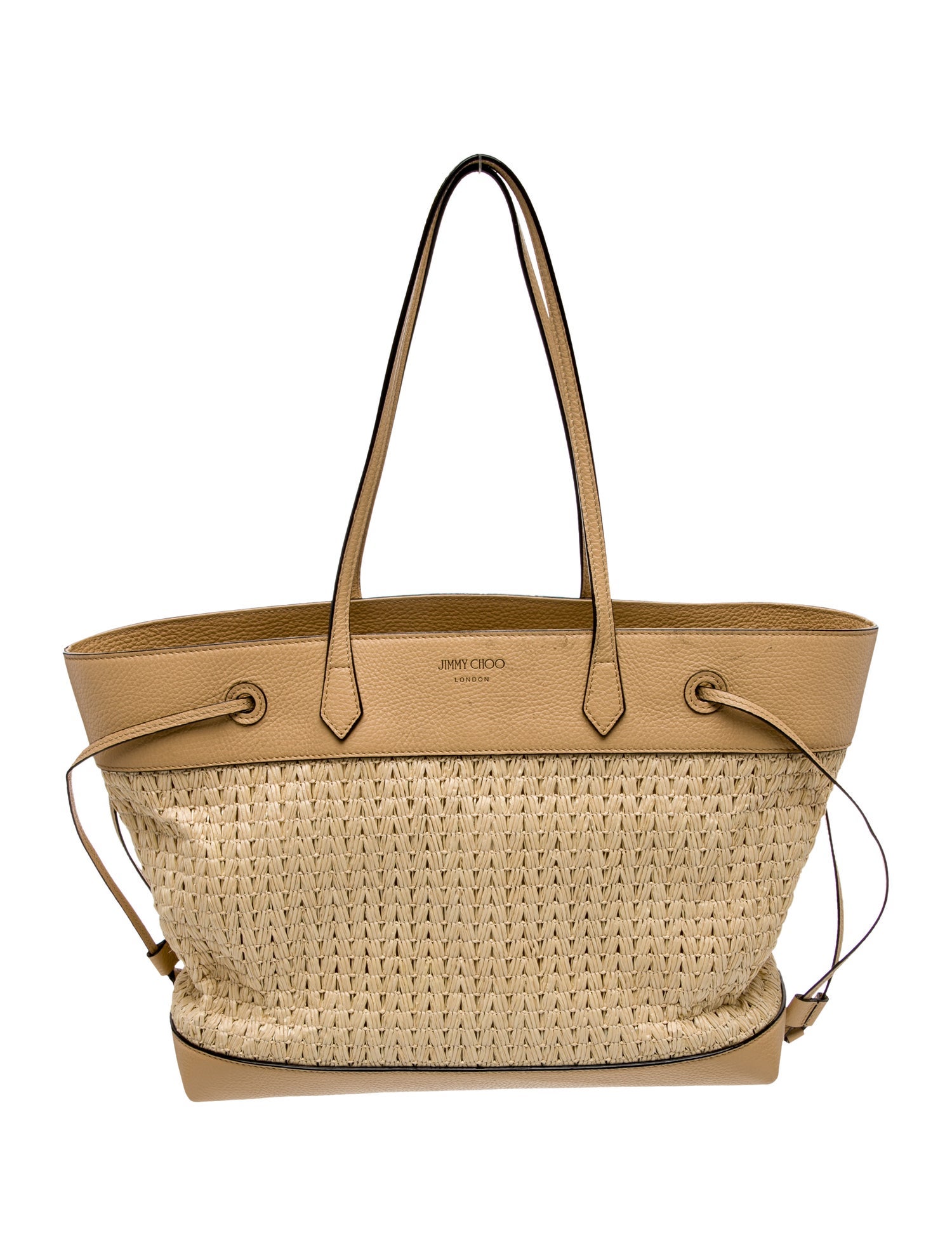 Jimmy Choo Raffia Tote
