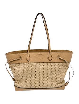 Jimmy Choo Raffia Tote