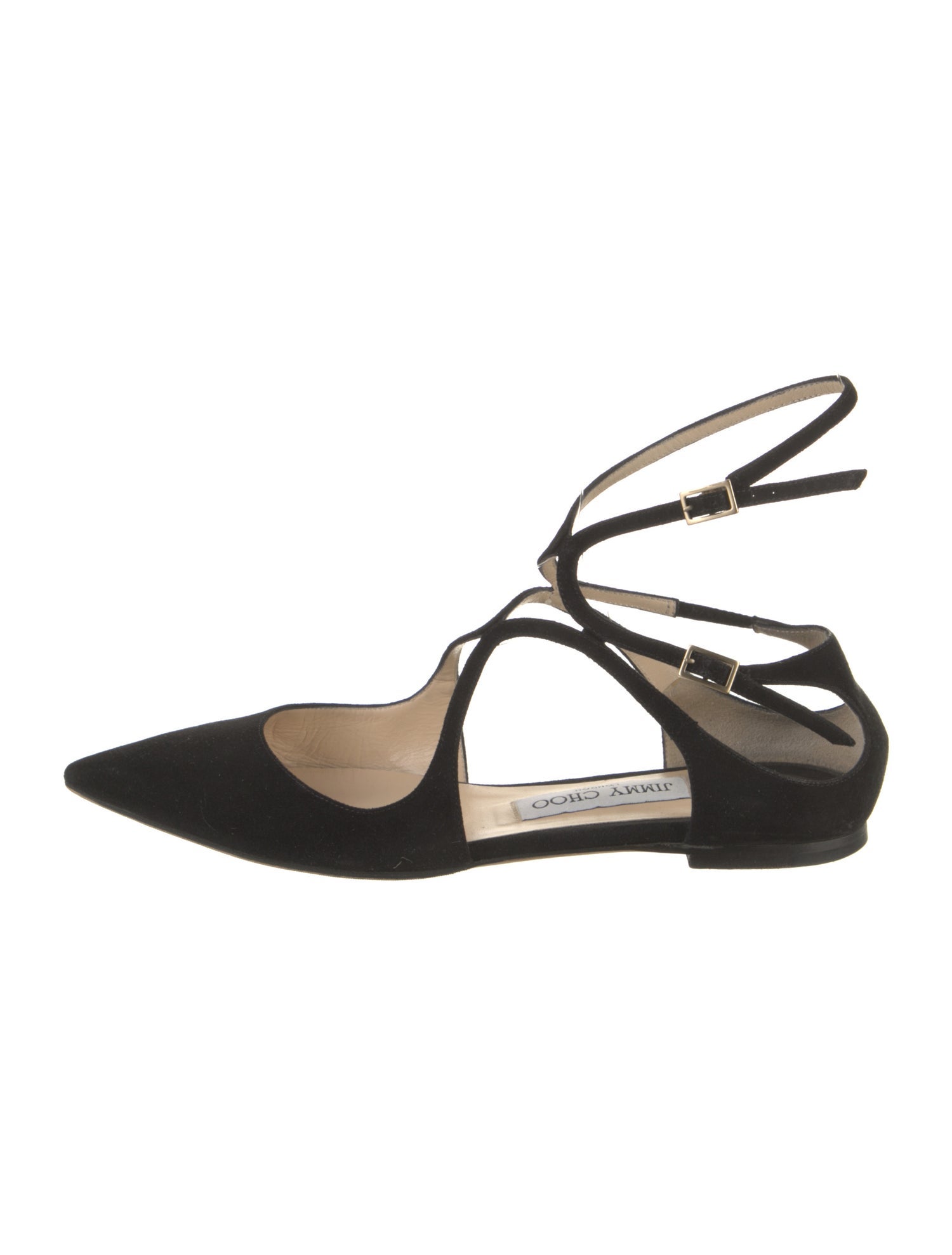 Jimmy Choo Suede Flats