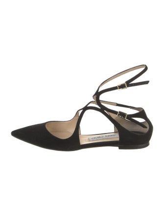 Jimmy Choo Suede Flats
