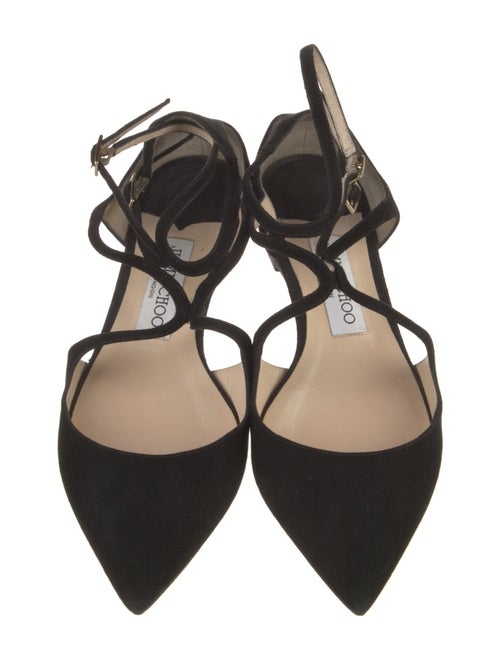 Jimmy Choo Suede Flats