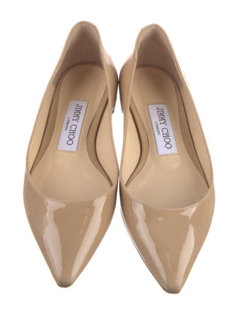 Jimmy Choo Patent Leather Ballet Flats