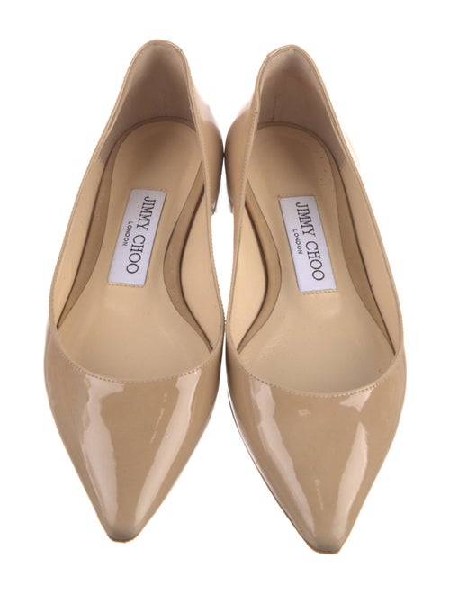 Jimmy Choo Patent Leather Ballet Flats