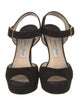 Jimmy Choo Suede Slingback Sandals