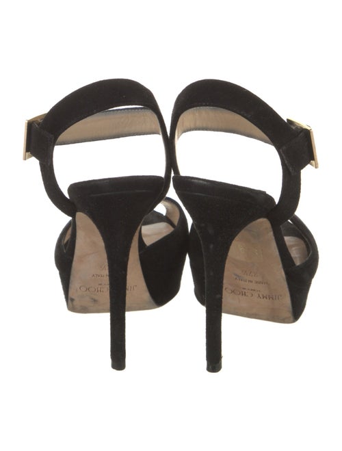 Jimmy Choo Suede Slingback Sandals