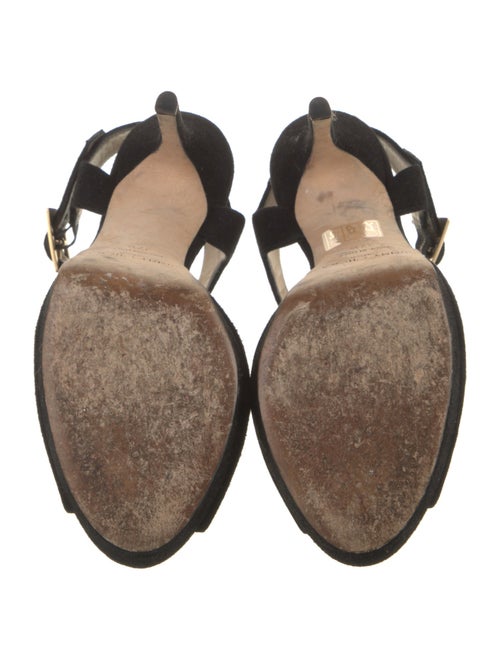 Jimmy Choo Suede Slingback Sandals
