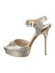 Jimmy Choo Glitter D'Orsay Pumps