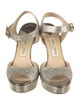 Jimmy Choo Glitter D'Orsay Pumps