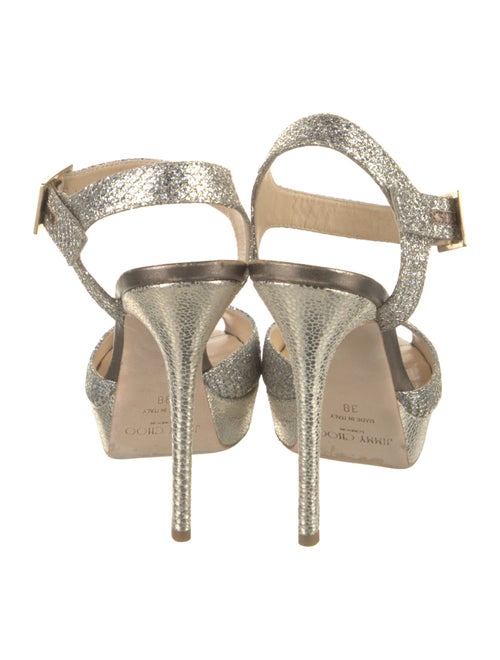 Jimmy Choo Glitter D'Orsay Pumps