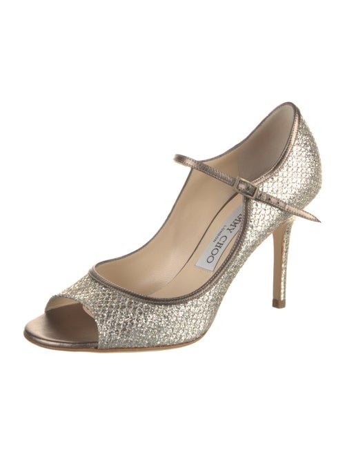 Jimmy Choo Glitter Pumps