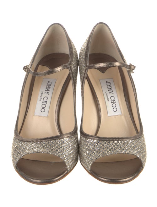 Jimmy Choo Glitter Pumps