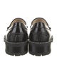 Jimmy Choo Patent Leather Crystal Embellishments Loafers