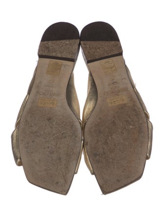 Jimmy Choo Leather Slides