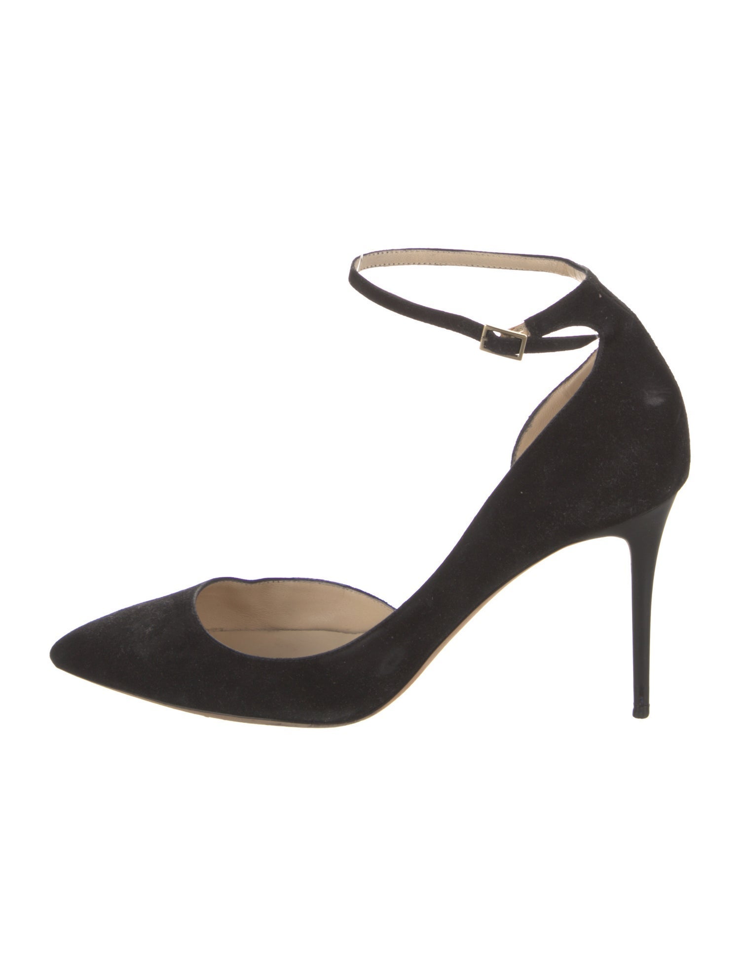 Jimmy Choo Suede D'Orsay Pumps