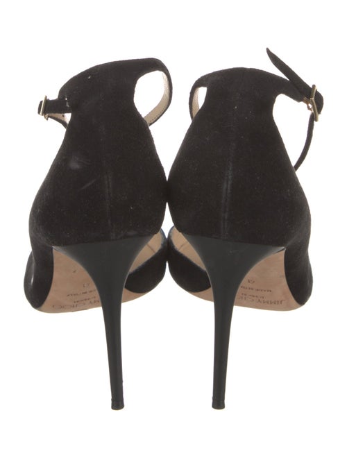 Jimmy Choo Suede D'Orsay Pumps