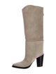 Jimmy Choo Suede Riding Boots