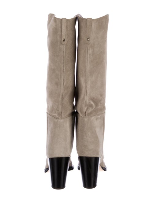 Jimmy Choo Suede Riding Boots