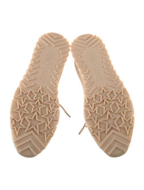 Jimmy Choo Glitter Accents Sneakers