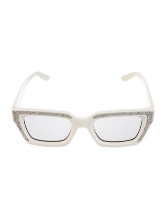 Jimmy Choo Square Tinted Sunglasses
