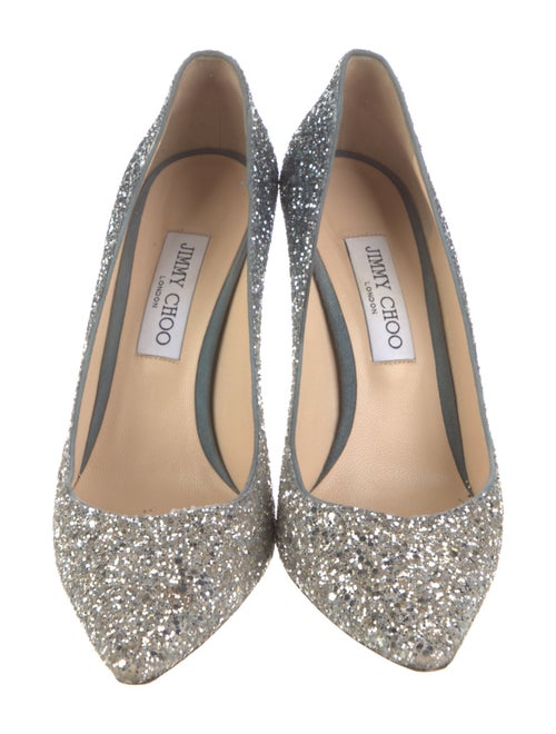 Jimmy Choo Glitter Pumps