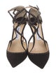 Jimmy Choo Suede Studded Accents Pumps