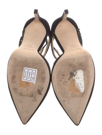 Jimmy Choo Suede Studded Accents Pumps