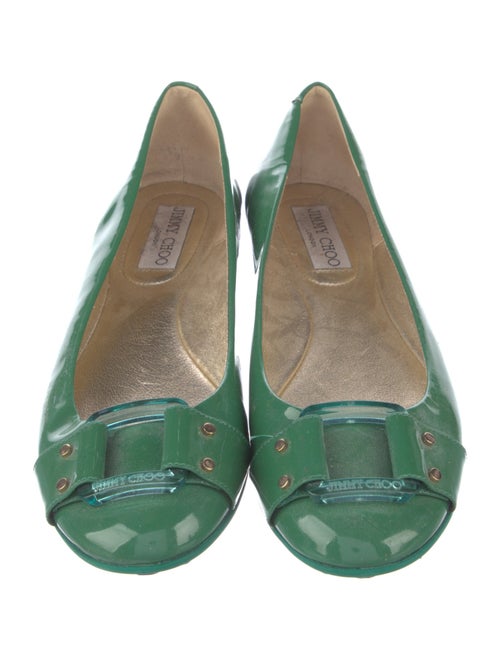 Jimmy Choo Patent Leather Flats