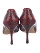 Jimmy Choo Snakeskin Animal Print Pumps
