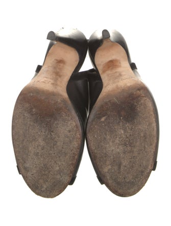 Jimmy Choo Leather Slingback Pumps