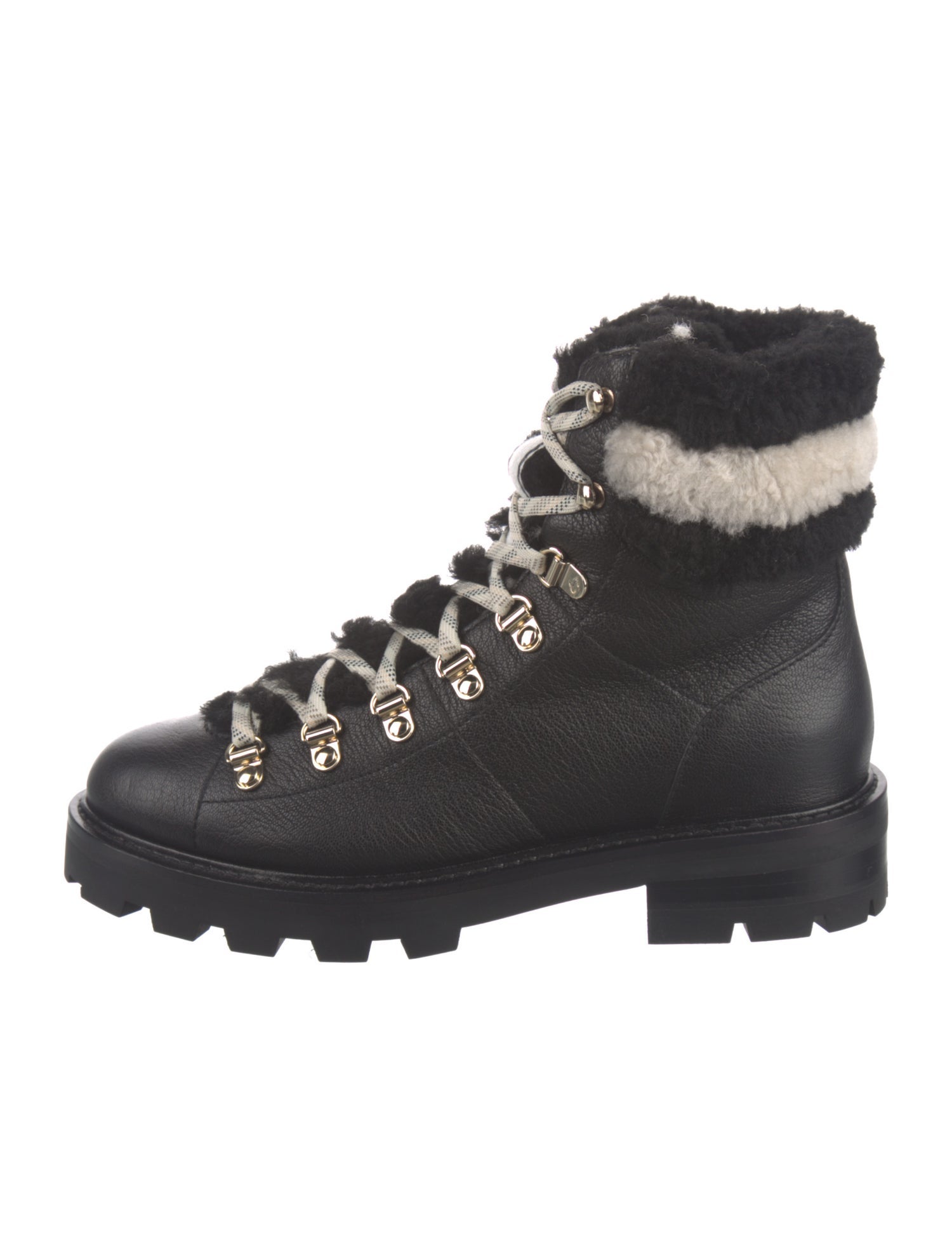 Jimmy Choo Leather Combat Boots w/ Tags