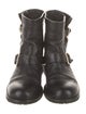 Jimmy Choo Leather Moto Boots
