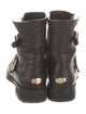 Jimmy Choo Leather Moto Boots