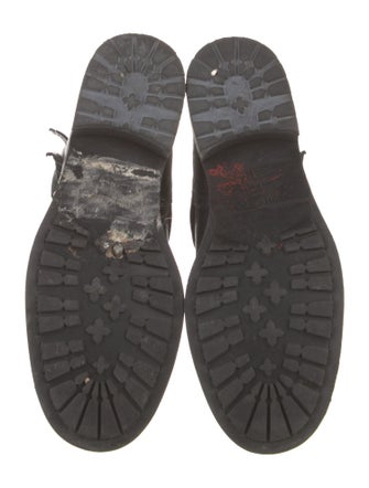 Jimmy Choo Leather Moto Boots