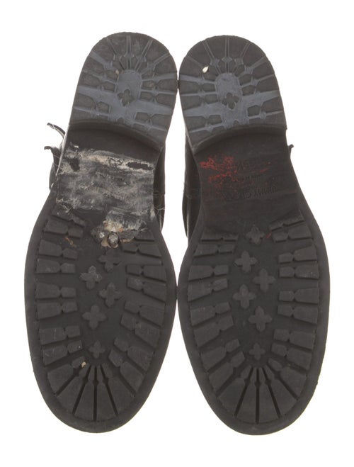 Jimmy Choo Leather Moto Boots