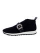Jimmy Choo Crystal Embellishments Sock Sneakers