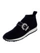 Jimmy Choo Crystal Embellishments Sock Sneakers