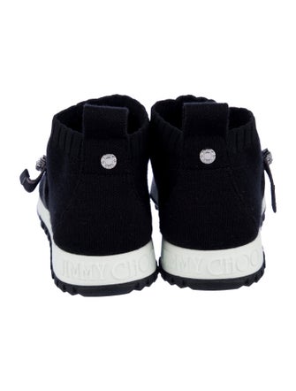 Jimmy Choo Crystal Embellishments Sock Sneakers