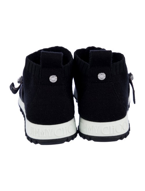 Jimmy Choo Crystal Embellishments Sock Sneakers