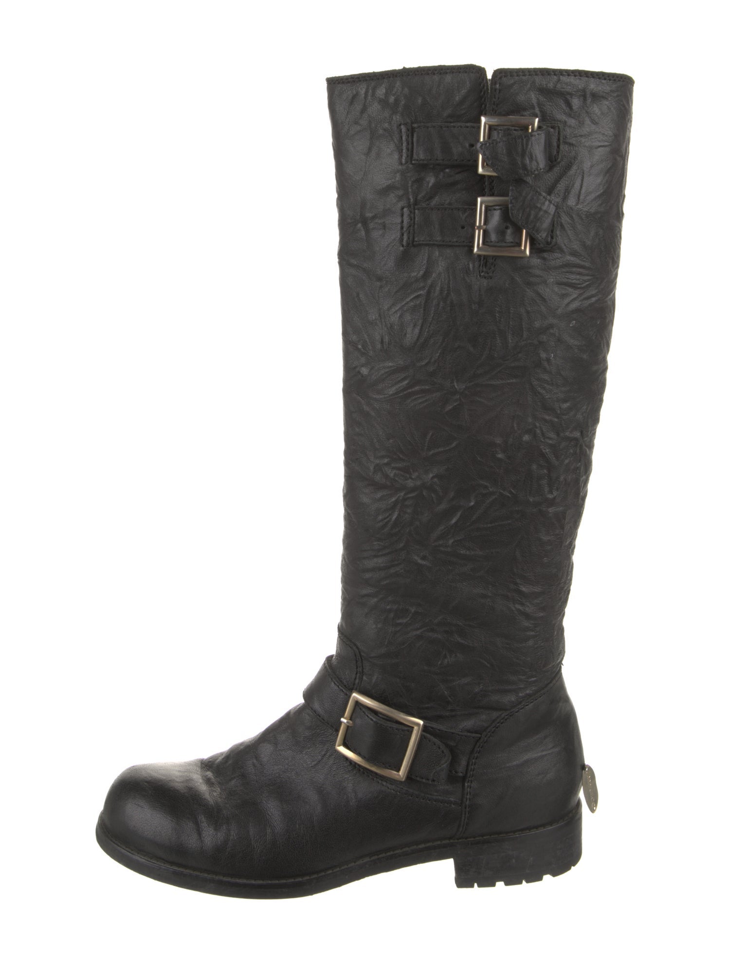 Jimmy Choo Leather Riding Boots