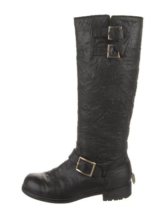 Jimmy Choo Leather Riding Boots