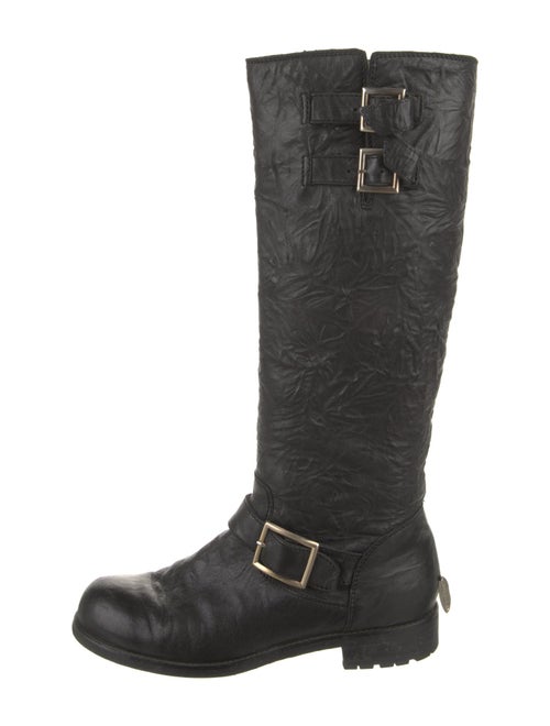 Jimmy Choo Leather Riding Boots