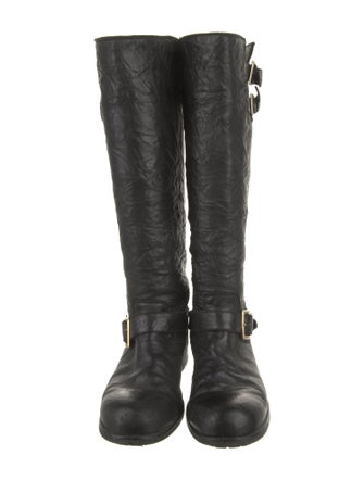 Jimmy Choo Leather Riding Boots