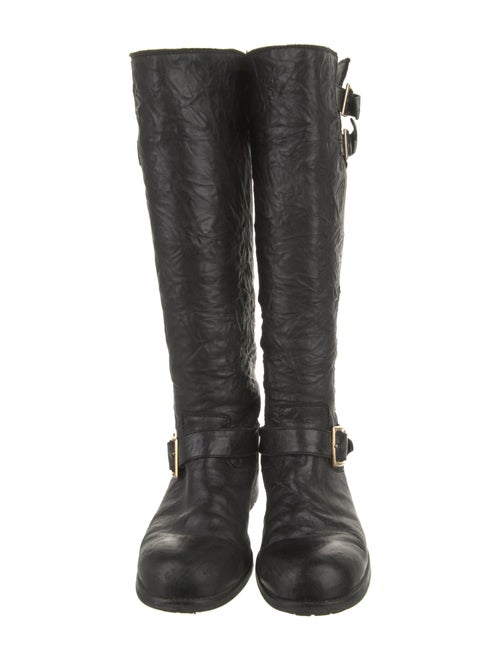 Jimmy Choo Leather Riding Boots