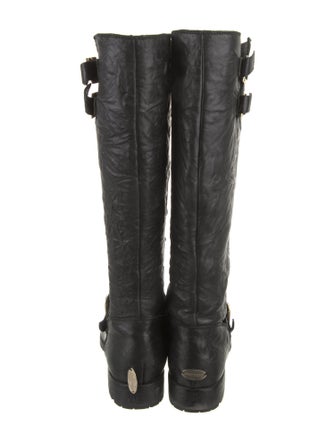 Jimmy Choo Leather Riding Boots