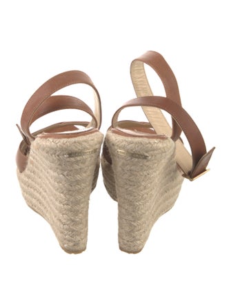 Jimmy Choo Leather Espadrilles