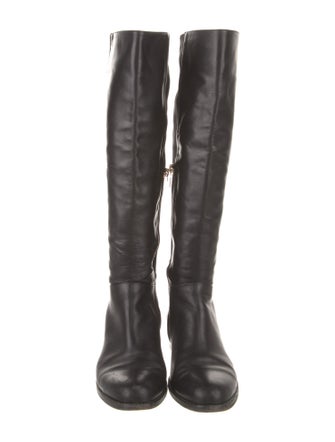 Jimmy Choo Leather Riding Boots